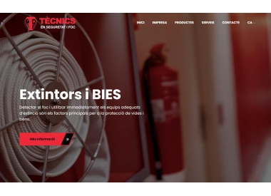 Diseño Web Webmastervic está orgulloso de presentar la nueva página web de www.tecnics.pro