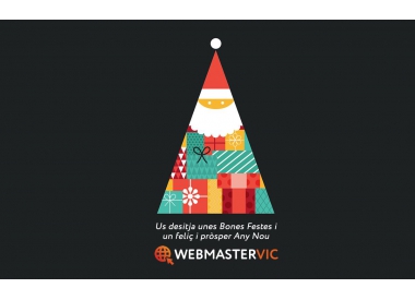 Webmastervic us desitja unes Bones Festes de Nadal i un pròsper any nou 2022!
