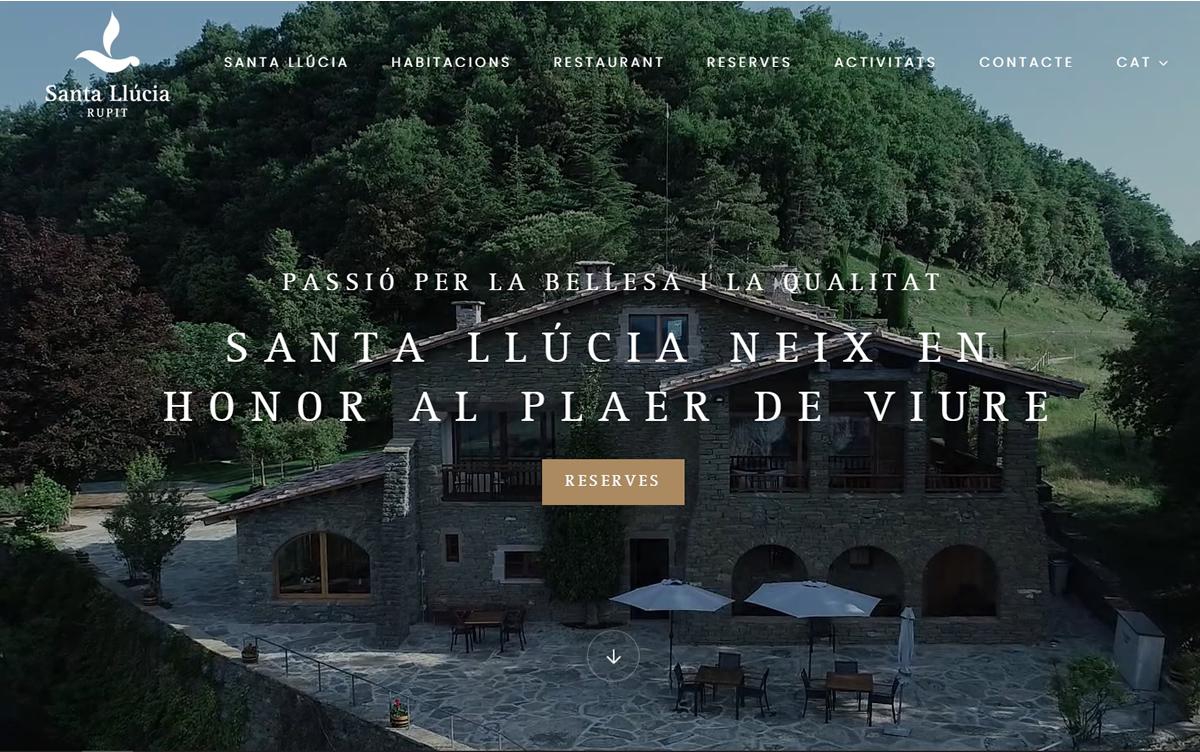 This week we open the new website of www.santalluciarupit.com