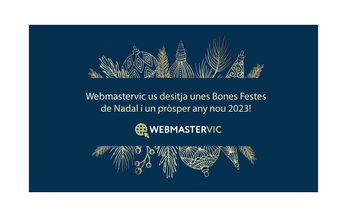Webmastervic wishes you a Merry Christmas and a Happy New Year 2022!