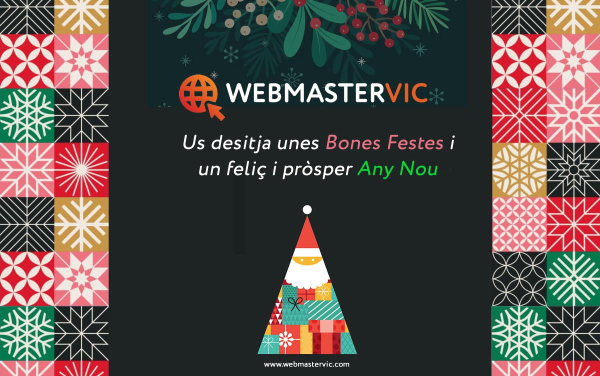 Webmastervic le desea unas Felices Fiestas de Navidad y un próspero año nuevo 2023!